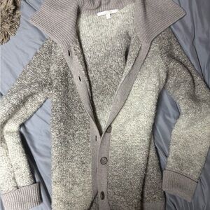 Nordstrom Gray Cardigan Sweater